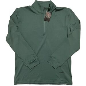 Yatta Golf Men's 1/4 Zip Pullover Jacket Size Small Green